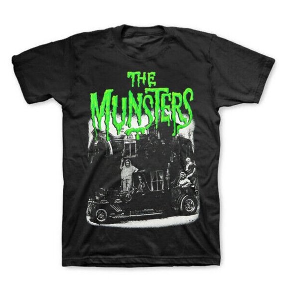The Munsters Classic Family TV Show Graphic Fan Gift Unisex Retro T-Shirt 05 - Picture 1 of 5